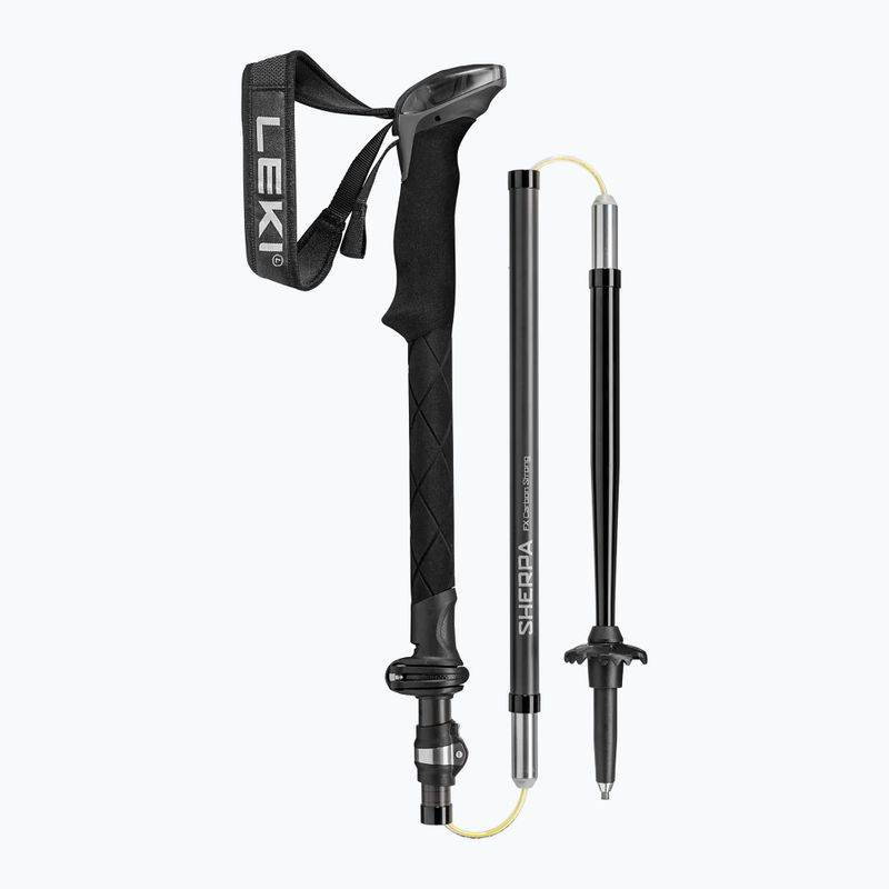 Kije trekkingowe LEKI Sherpa FX Carbon Strong black/naturalcarbon/light anthracite 4