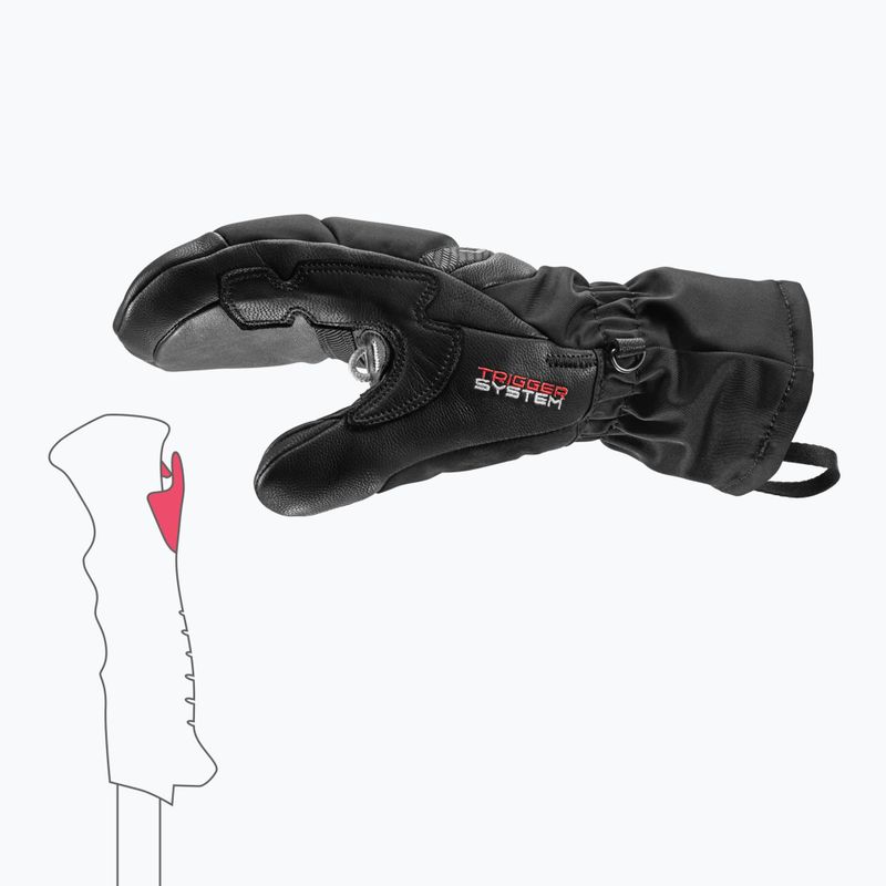 Rękawice narciarskie damskie LEKI Griffin Base 3D Mitt black 9