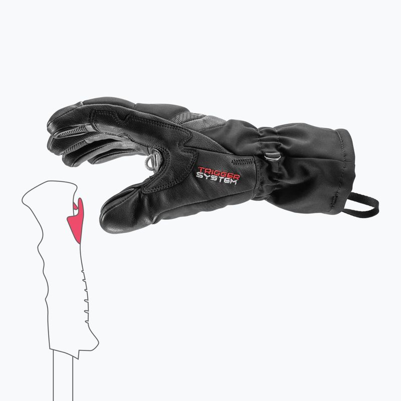 Rękawice narciarskie damskie LEKI Griffin Base 3D black 7