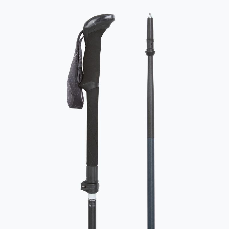 Kije trekkingowe LEKI Makalu FX TA black stone blue/dark white 3