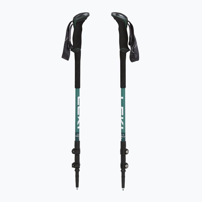 Kije trekkingowe LEKI Makalu Lite malachite green/dark malachite green/white 5