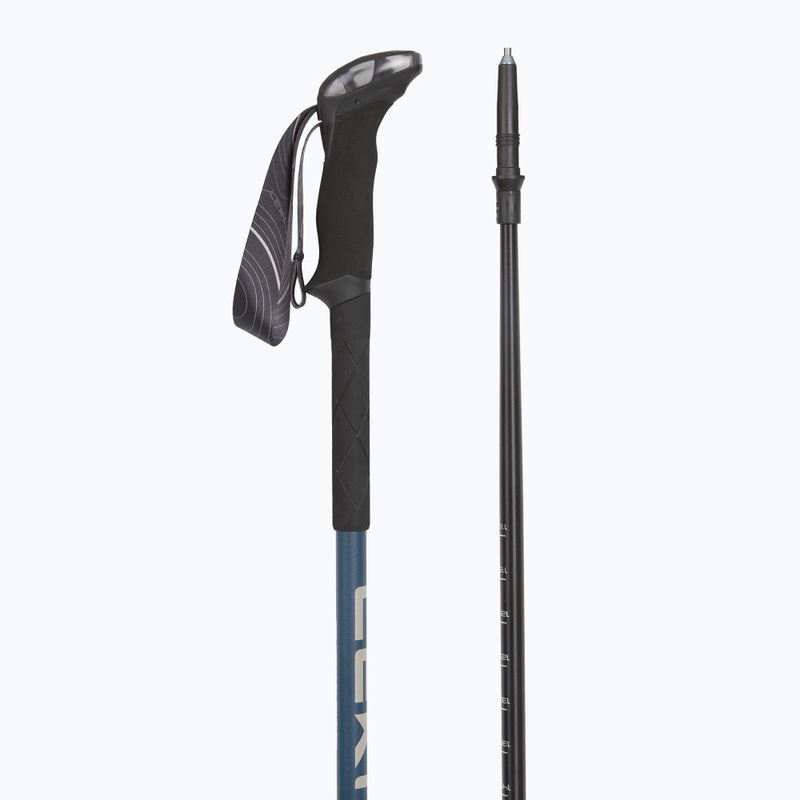 Kije trekkingowe LEKI Makalu stone blue dark/warm grey dark 3