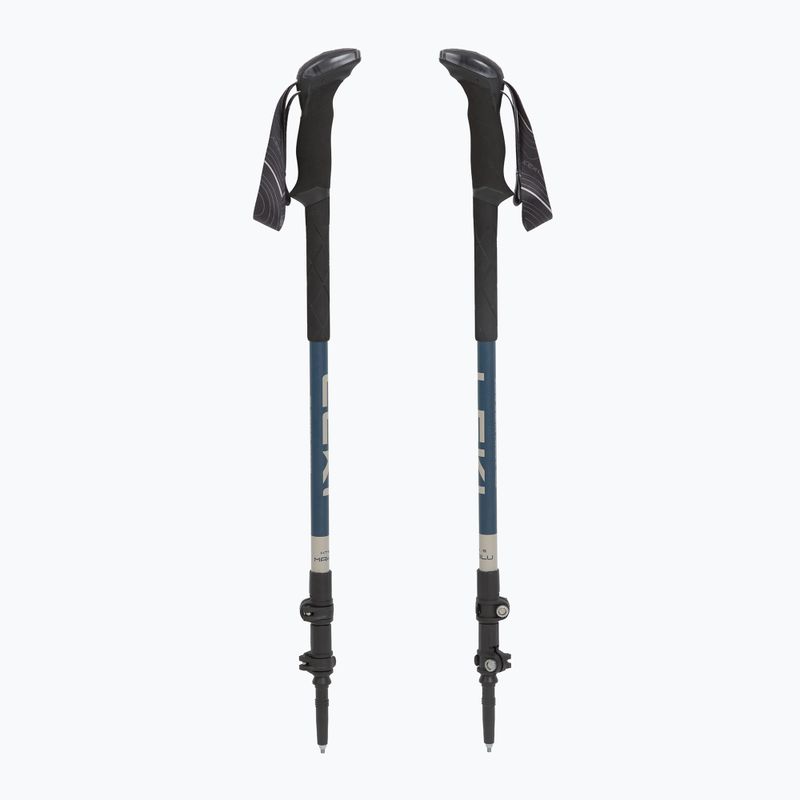 Kije trekkingowe LEKI Makalu stone blue dark/warm grey dark 5