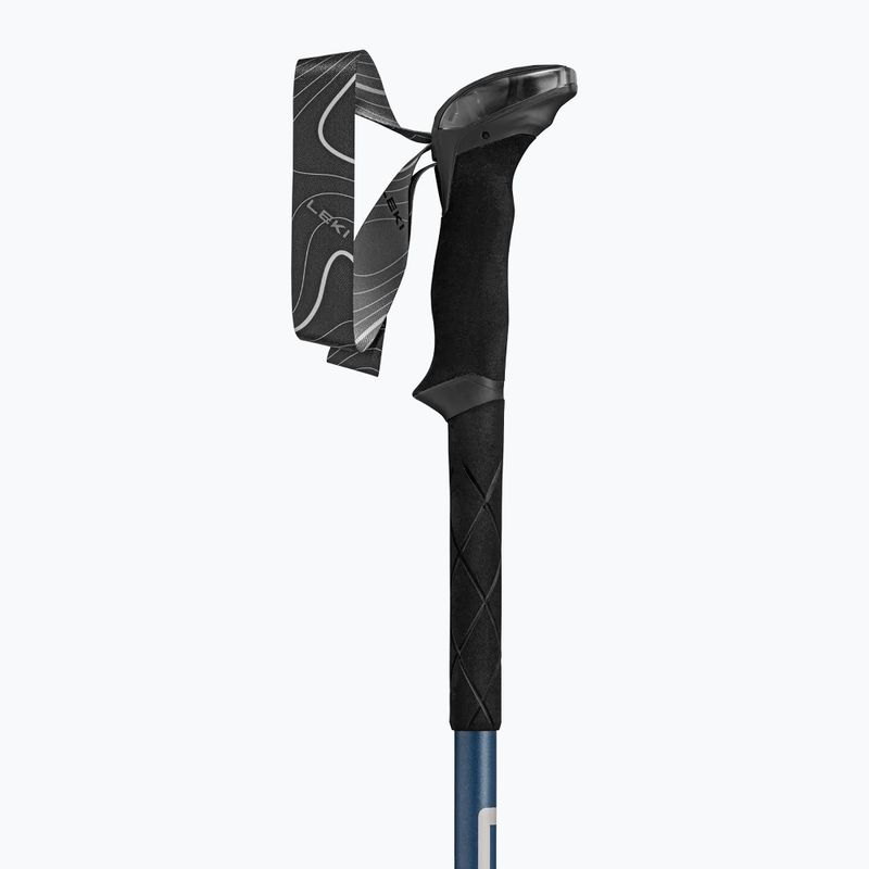 Kije trekkingowe LEKI Makalu stone blue dark/warm grey dark 4