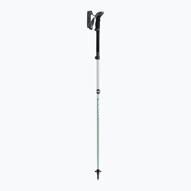 Kije trekkingowe LEKI Makalu FX TA silver/greygreen/white 2