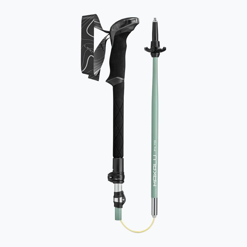 Kije trekkingowe LEKI Makalu FX TA silver/greygreen/white 3