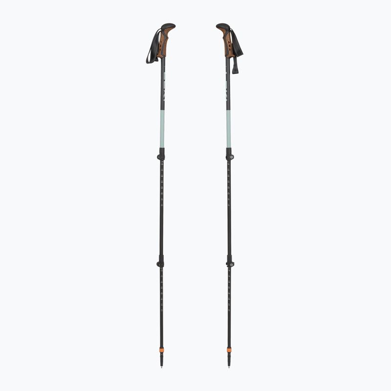 Kije trekkingowe LEKI Khumbu AS black/dark sea green