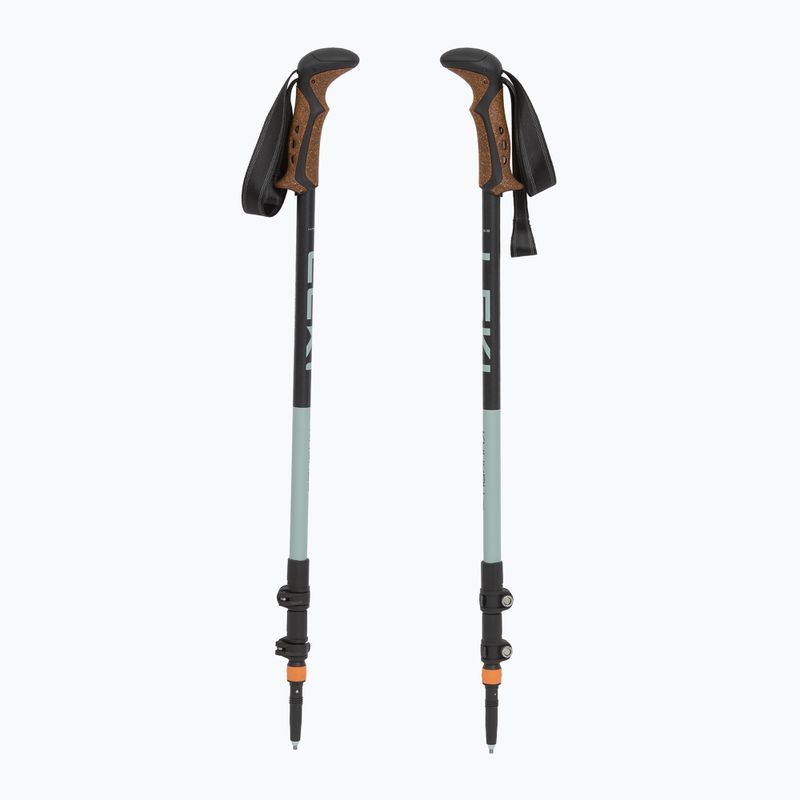 Kije trekkingowe LEKI Khumbu AS black/dark sea green 5