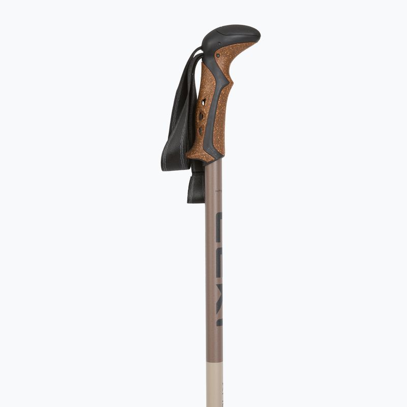 Kije trekkingowe LEKI Khumbu black/pale clay light/pale clay dark 2