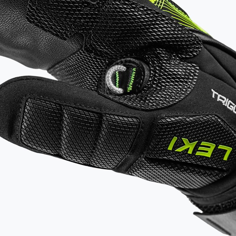 Rękawice narciarskie LEKI WCR Core TR Mitt black/neon yellow 5
