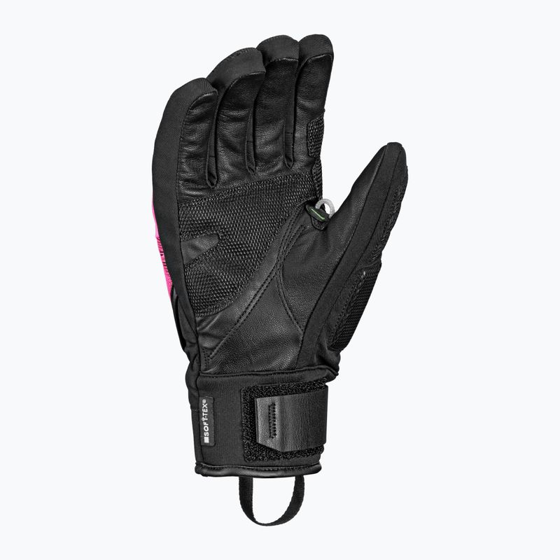 Rękawice narciarskie LEKI WCR Core TR black/neon pink/neon yellow 3