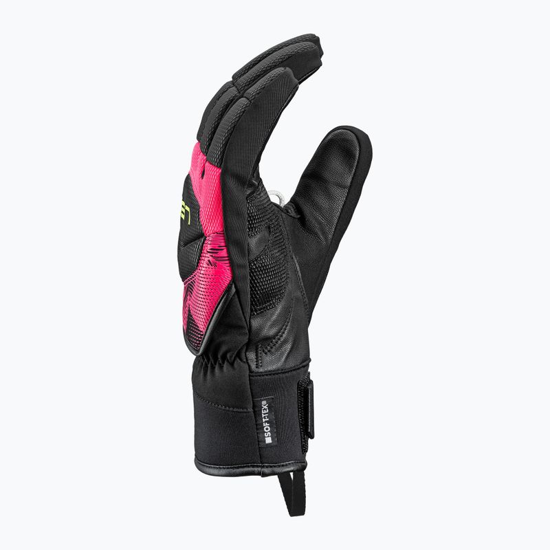 Rękawice narciarskie LEKI WCR Core TR black/neon pink/neon yellow 4