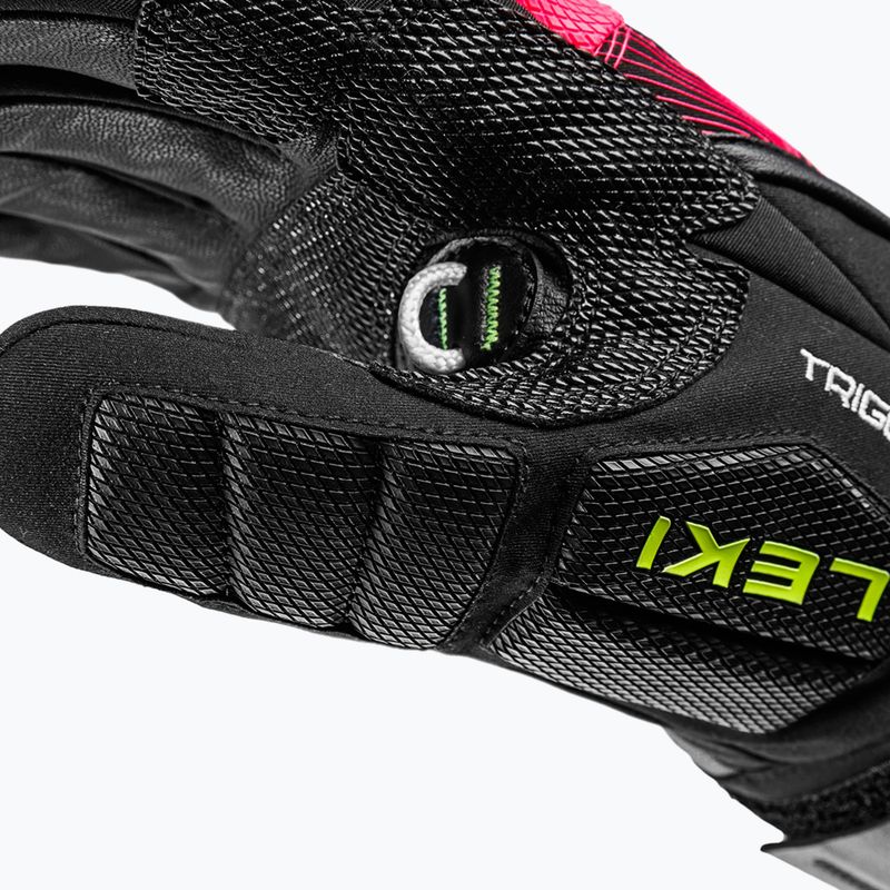 Rękawice narciarskie LEKI WCR Core TR black/neon pink/neon yellow 5