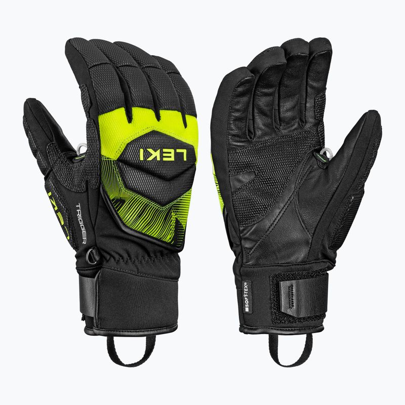 Rękawice narciarskie LEKI WCR Core TR black/neon yellow