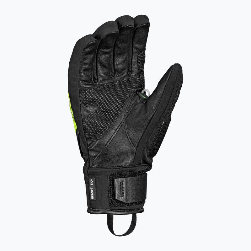 Rękawice narciarskie LEKI WCR Core TR black/neon yellow 3