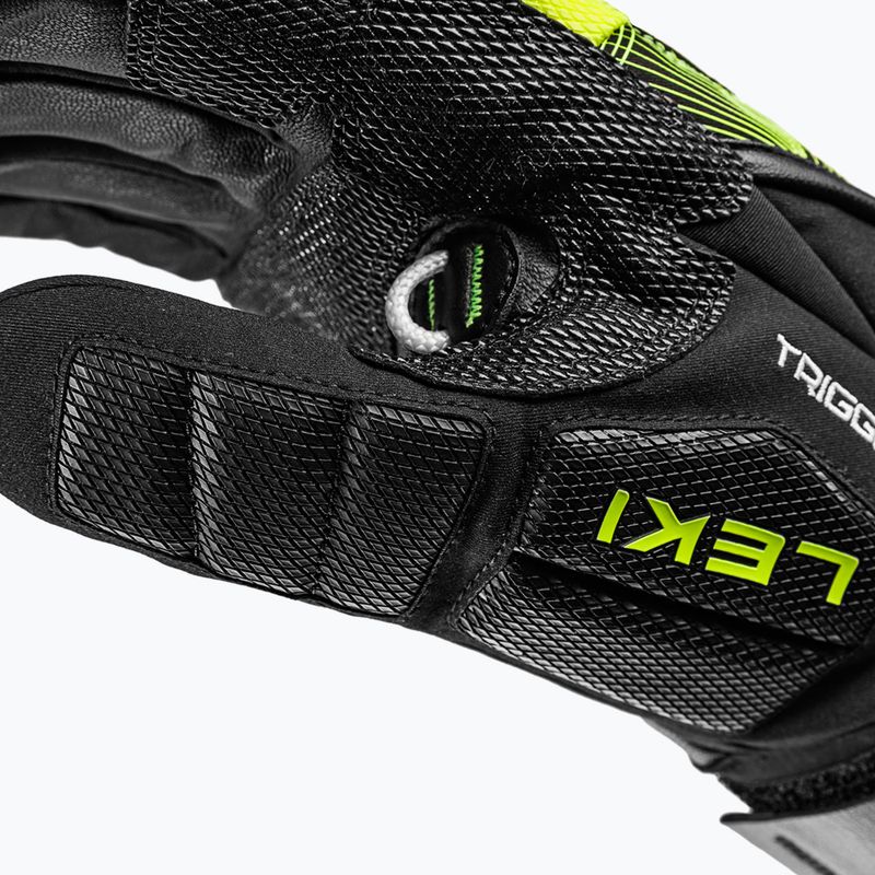 Rękawice narciarskie LEKI WCR Core TR black/neon yellow 4