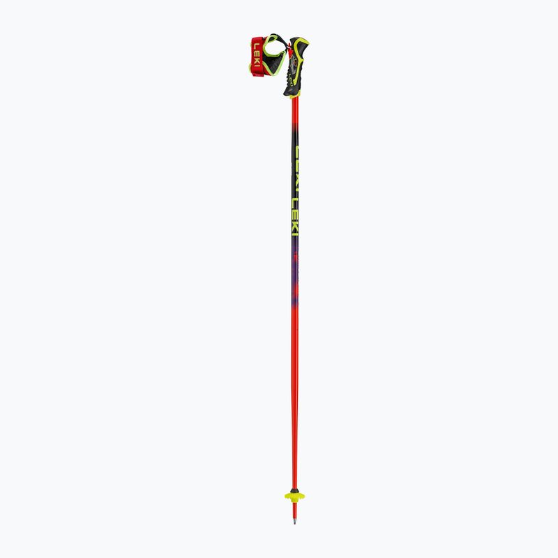 Kije narciarskie dziecięce LEKI WCR Pro Lite SL TR bright red/black/neon yellow 2