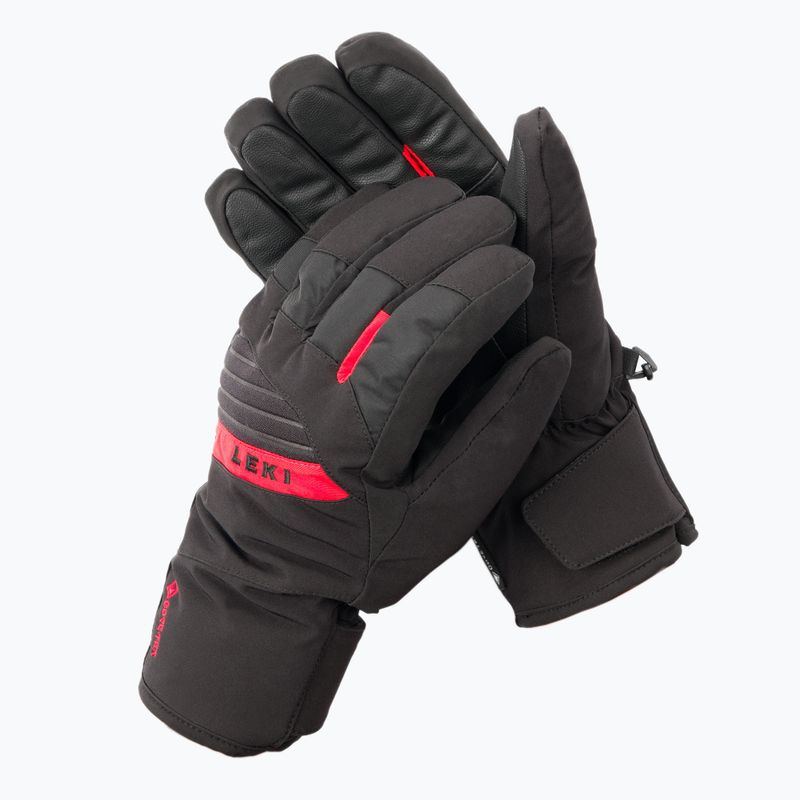 Rękawice narciarskie męskie LEKI Space GTX red