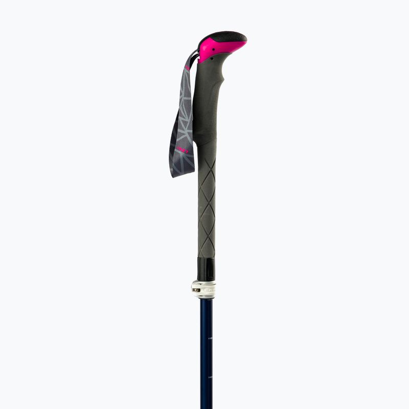 Kije trekkingowe LEKI Micro Vario Carbon niebieskie 6492067 2