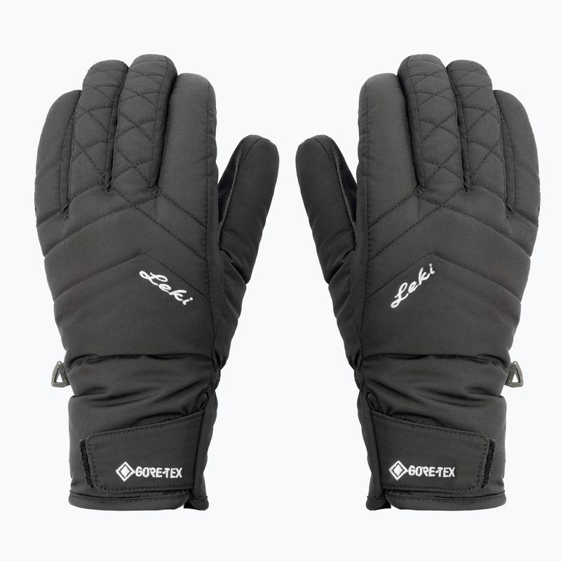 Rękawice narciarskie damskie LEKI Sveia GTX Lady black 3