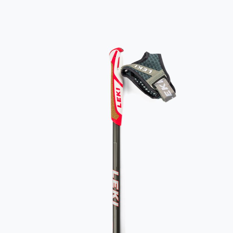Kije nordic walking LEKI Flash Carbon szare 65025601115 3