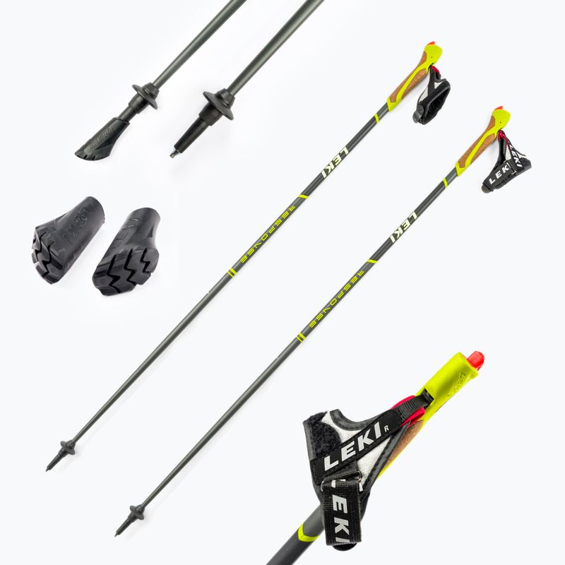 Kije nordic walking LEKI Response szare 65025201110 6
