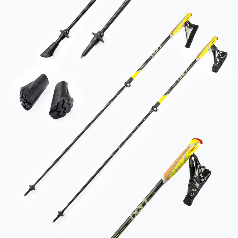 Kije nordic walking LEKI Spin Shark SL czarne 65026141 6