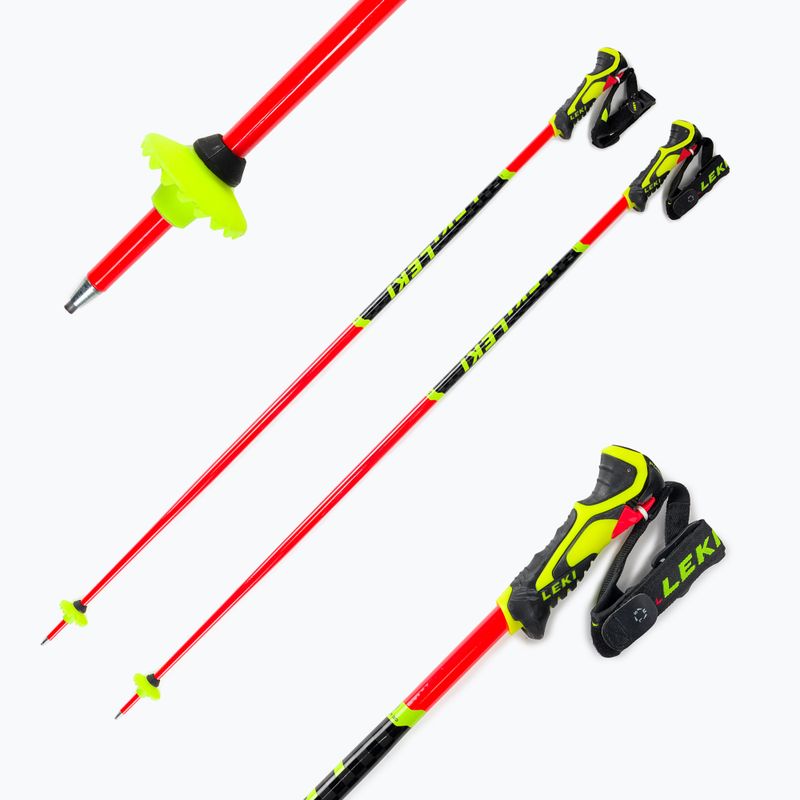 Kije narciarskie dziecięce LEKI WCR Lite SL 3D Junior red 8