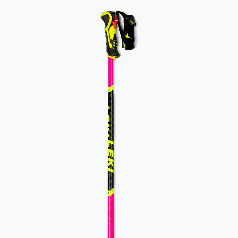Kije narciarskie dziecięce LEKI WCR Lite SL 3D Junior pink 2