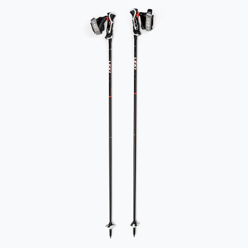 Kije narciarskie LEKI Carbon 14 3D black/red
