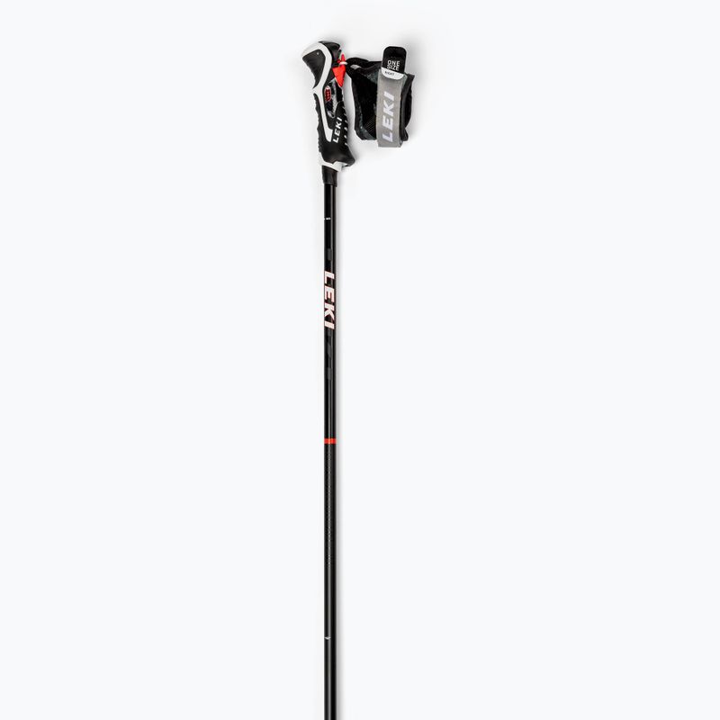 Kije narciarskie LEKI Carbon 14 3D black/red 2