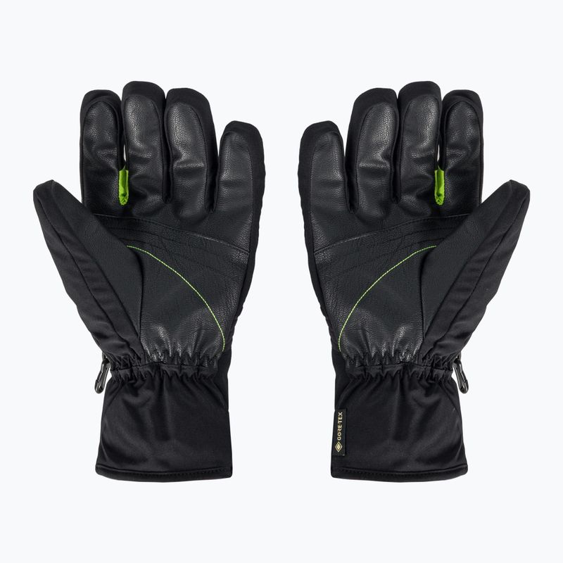 Rękawice narciarskie LEKI Spox GTX black/lime 3