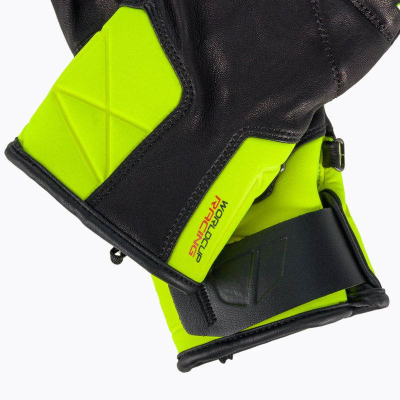 Rękawice narciarskie męskie LEKI Worldcup Race Speed 3D black/lemon 5
