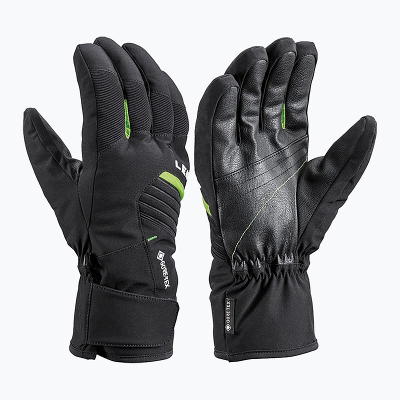 Rękawice narciarskie LEKI Spox GTX black/lime 6