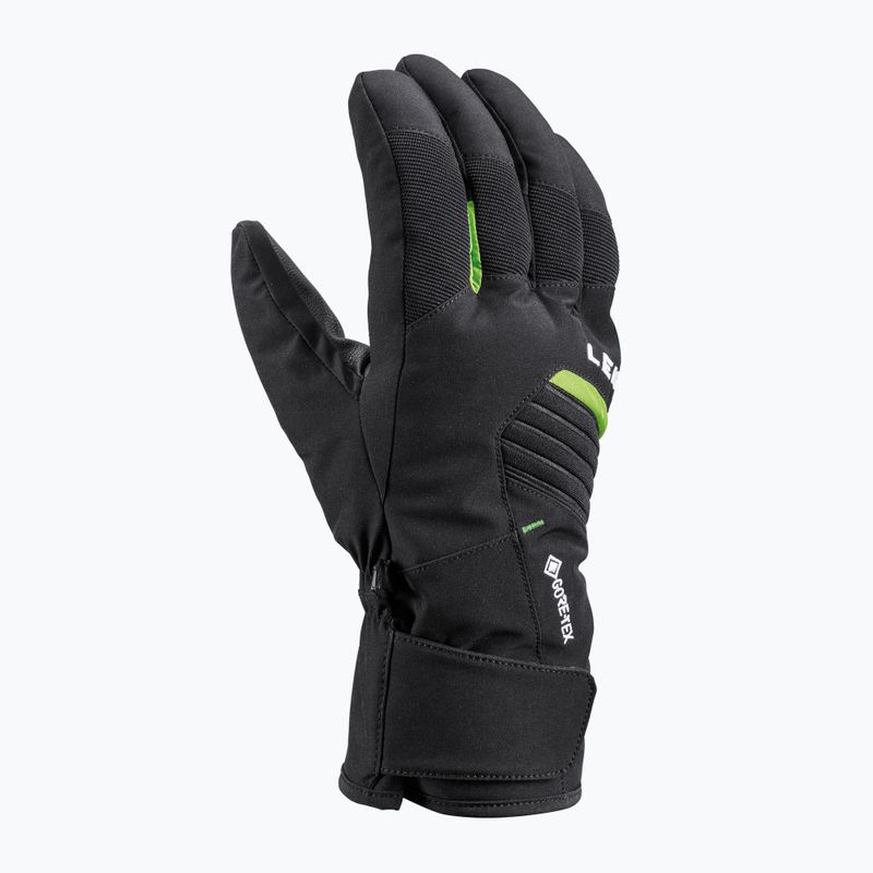 Rękawice narciarskie LEKI Spox GTX black/lime 7