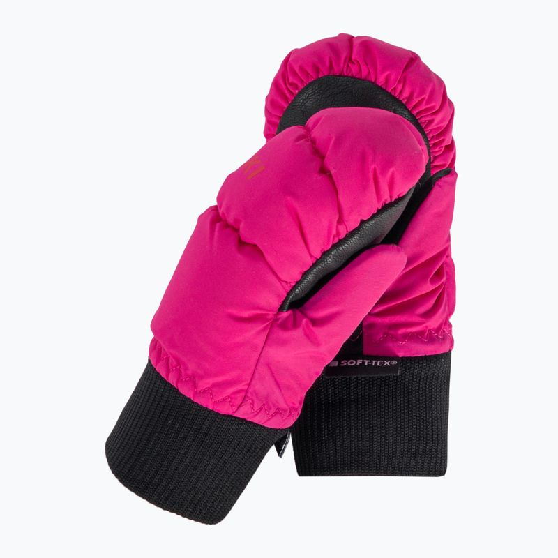 Rękawice narciarskie dziecięce LEKI Little Eskimo Mitt Short Junior pink