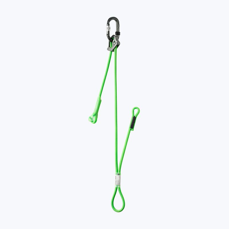 Lonża EDELRID Switch Double Adjust 120 cm neon green