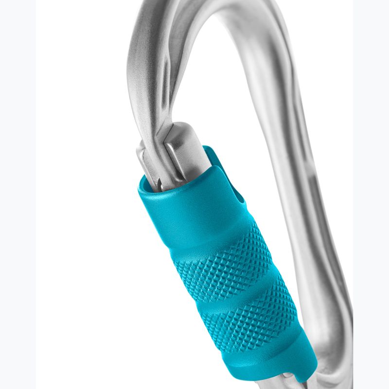 Karabinek wspinaczkowy EDELRID HMS Strike Triple II silver 2