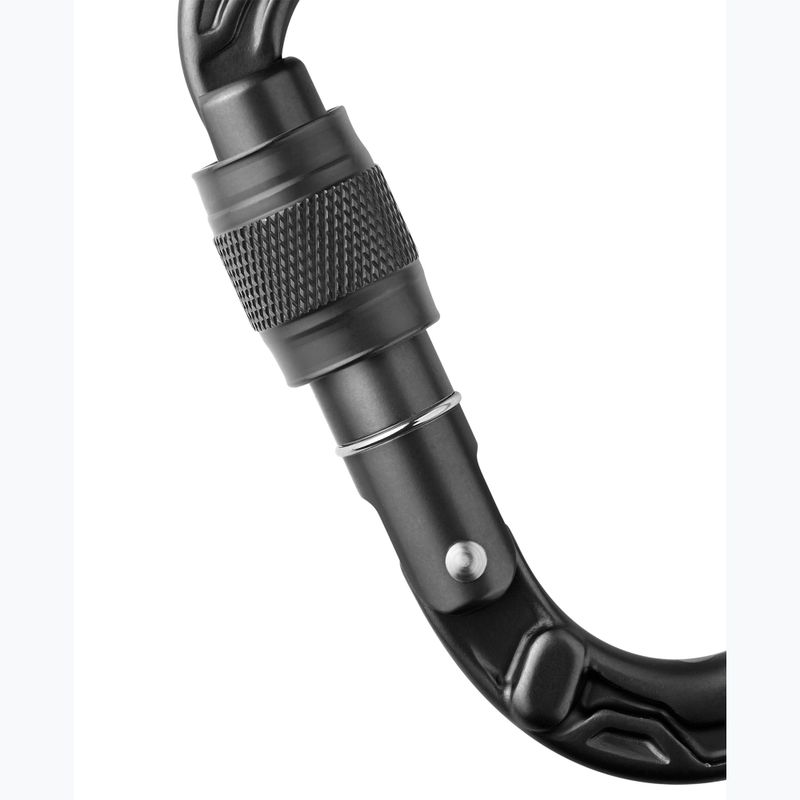 Karabinek EDELRID HMS Bullet Screw black 2