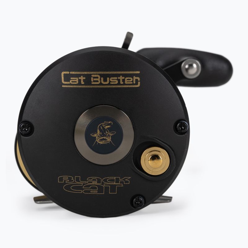 Kołowrotek sumowy Black Cat Buster BCB czarny/złoty 4