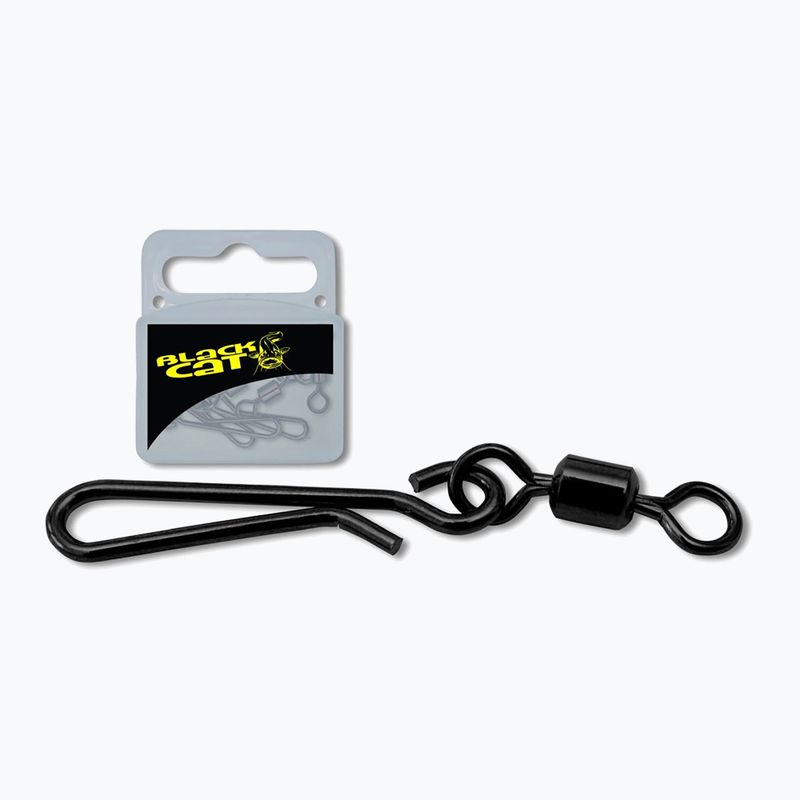 Krętlik sumowy Black Cat 6116005 zaciskowy 5 szt. czarny mat