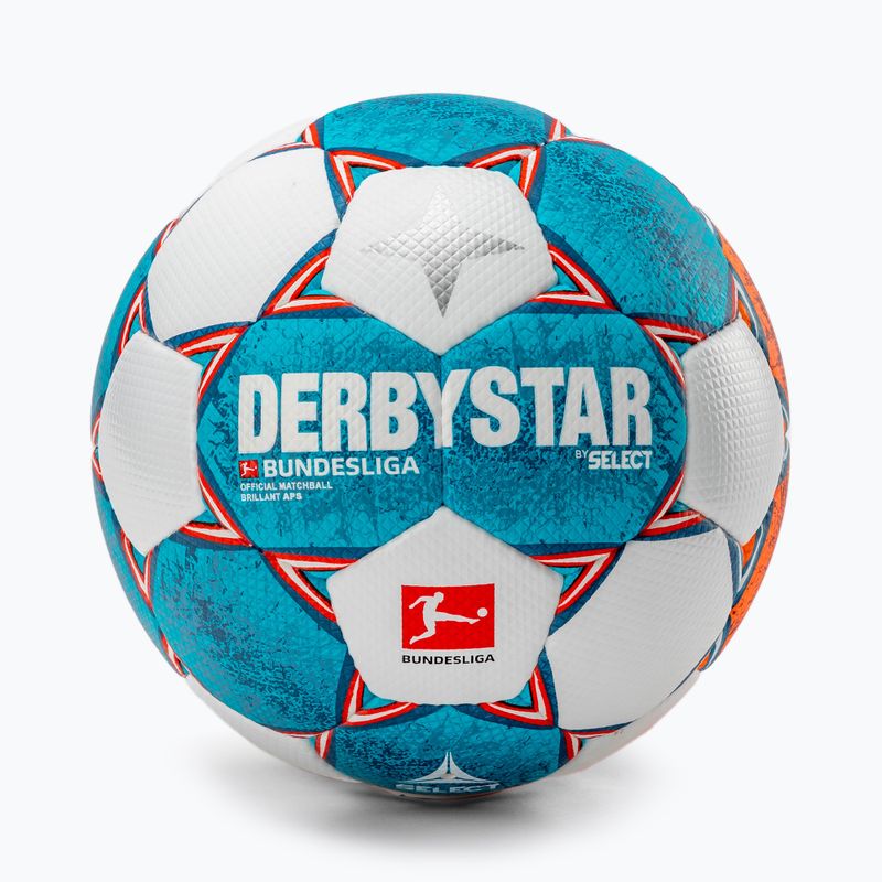 Piłka do piłki nożnej DERBYSTAR by SELECT Brillant v21 APS Bundesliga FIFA rozmiar 5