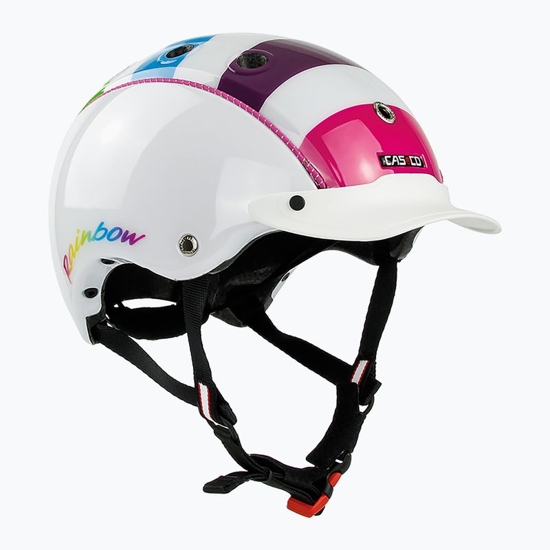 Kask rowerowy dziecięcy CASCO Mini 2 rainbow 6