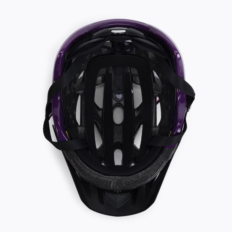 Kask rowerowy CASCO Activ 2 silver/violet 5