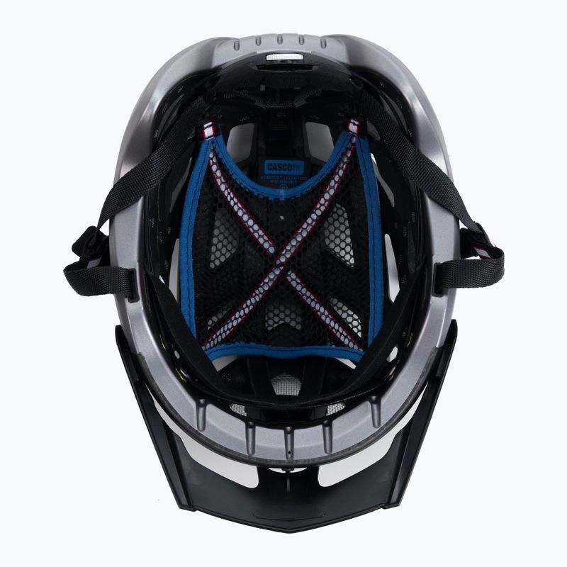 Kask rowerowy CASCO Cuda 2 black/anthrazite matt 5