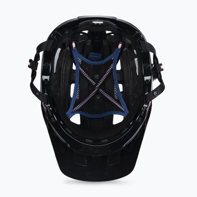 Kask rowerowy CASCO MTBE 2 black/red matt 5