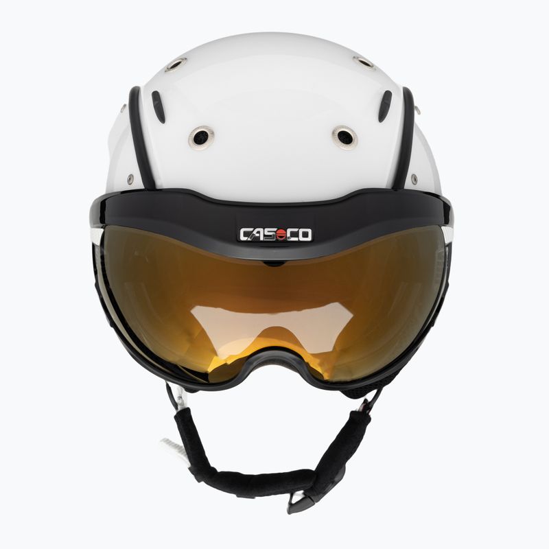 Kask narciarski CASCO SP-6 Limited white chameleon 2
