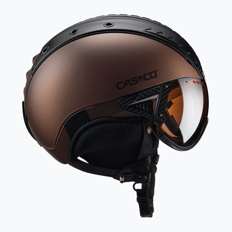 Kask narciarski CASCO SP-2 Visor Carbonic brown 4