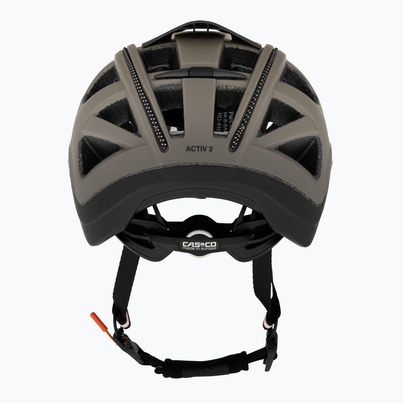 Kask rowerowy CASCO Activ 2 warmgrey/mlack matt 3