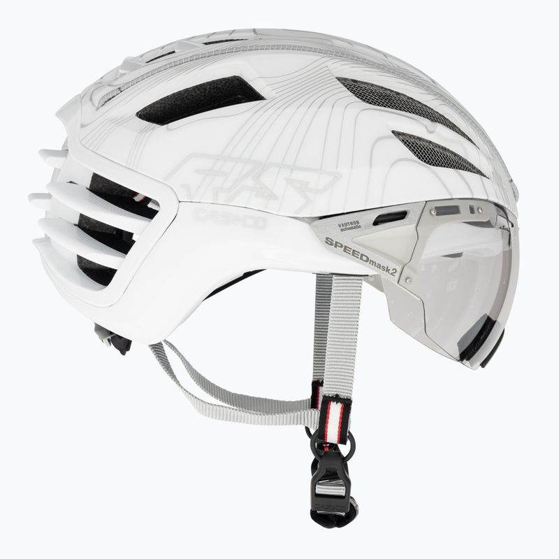 Kask rowerowy CASCO Speedairo 2 RS pure motion white 4